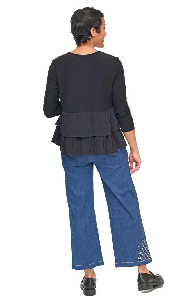KADOU BOUTIQUE Tulip Cherub Cardigan — lifestyle context