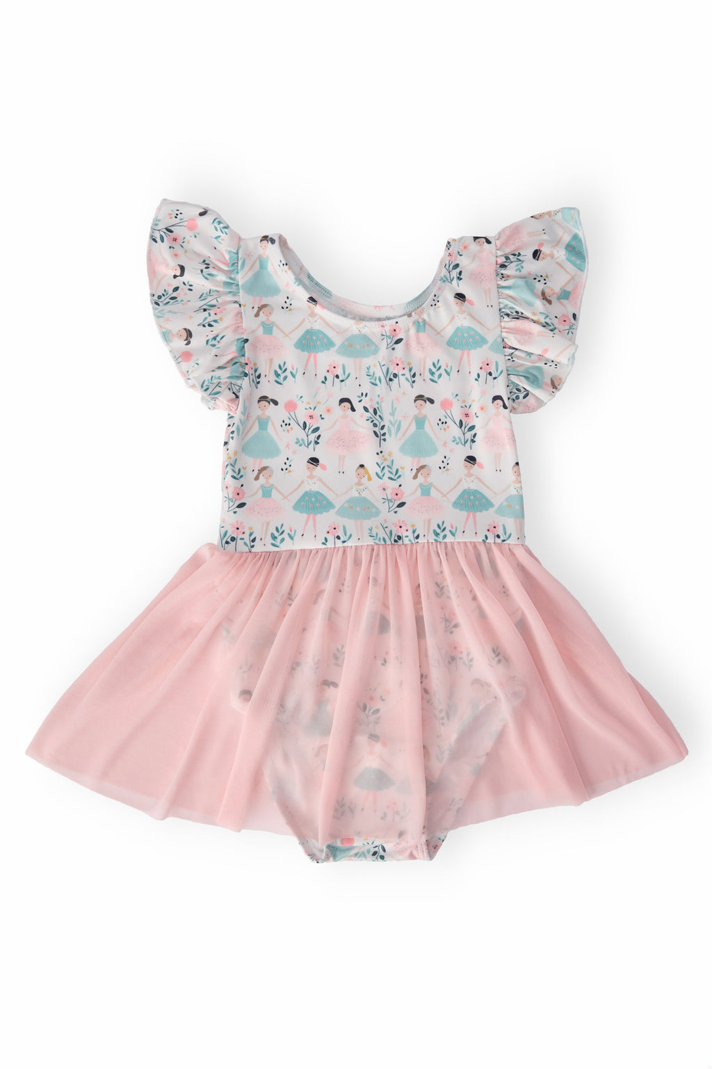 Mila & Rose ® Twinkle Toes S/S Twirl Leotard — main product shot