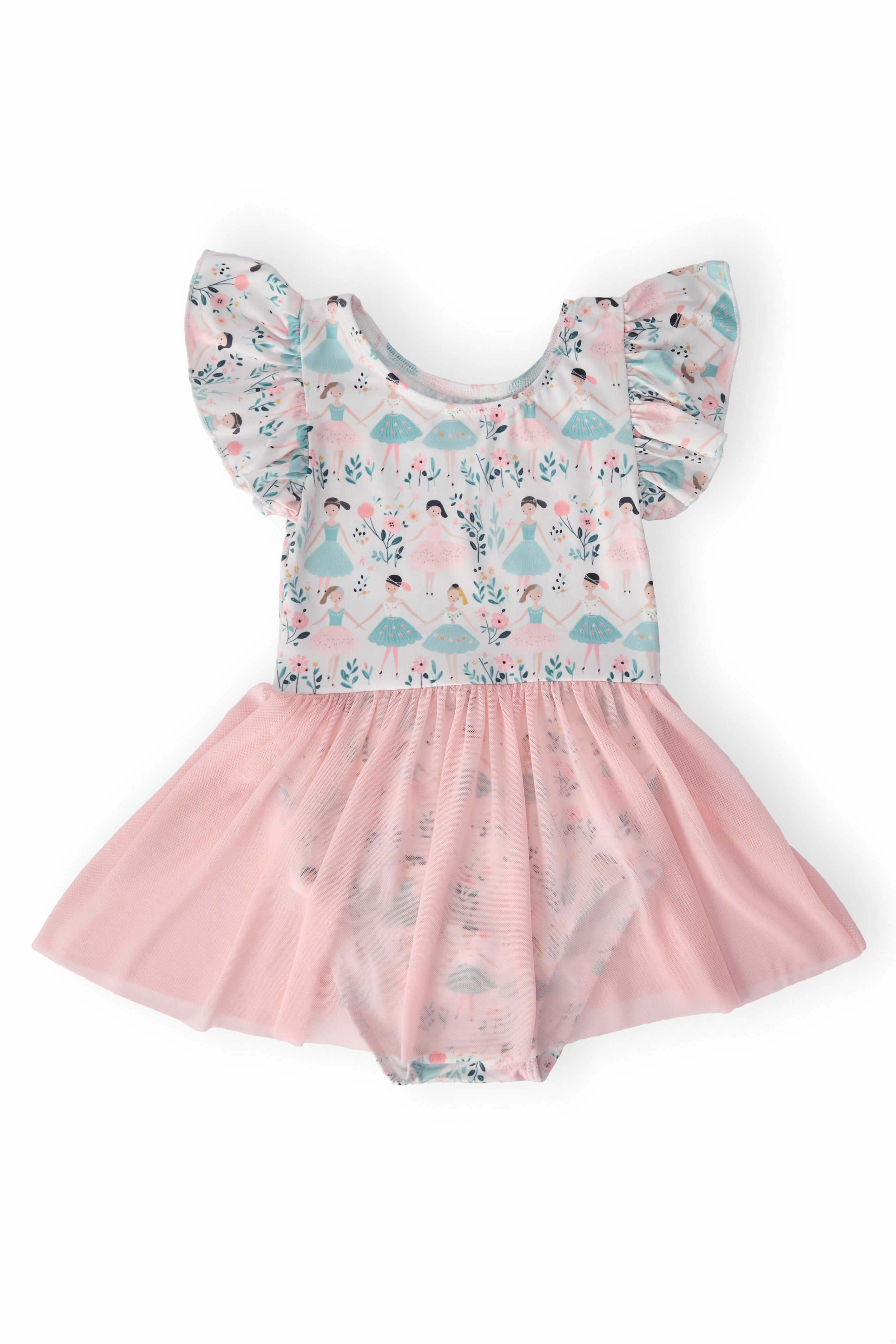 Mila & Rose ® Twinkle Toes S/S Twirl Leotard — main product shot