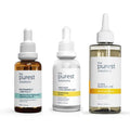 The Purest Solutions Skincare Set - Pore Tightening, Brightening Serum, Oil Control Toner for Even-Toned Skin