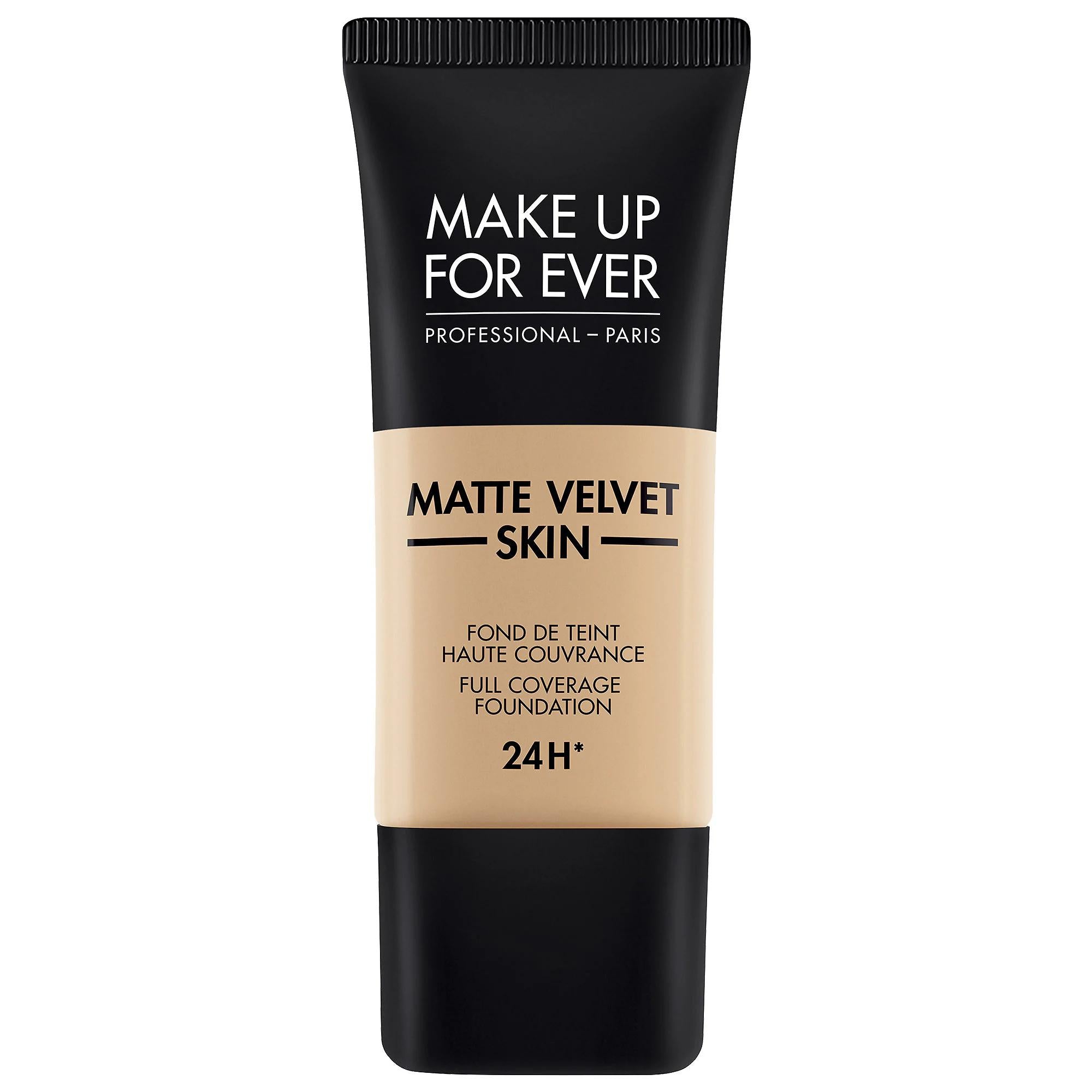 Matte Velvet Skin: Full Coverage Foundation | 24H Waterproof, Shine Control, Flawless Matte Finish for Oily Skin