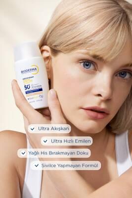 Bioderma Photoderm XDefense SPF50+ Tinted Sunscreen: Broad Spectrum UVA/UVB Protection, Anti-Aging, Lightweight, Makeup Base, For Fair Skin