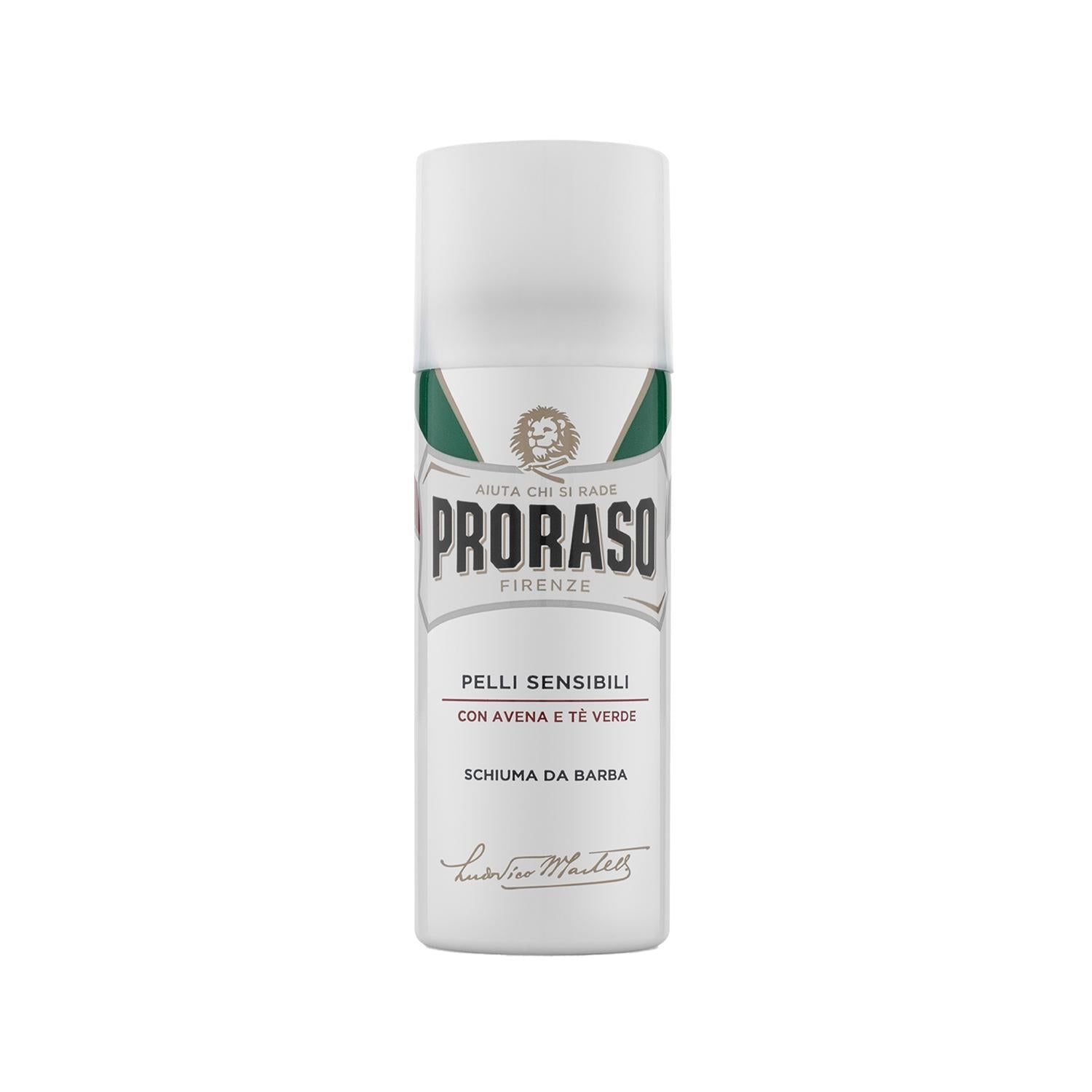 Proraso Green Tea Shaving Cream for Sensitive Skin - 50ml