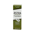 Astra Professional Superior Platinum Double-Edged Razors - 5 Packs of 20 Platinum-Coated Blades for Smooth Shaving Experience