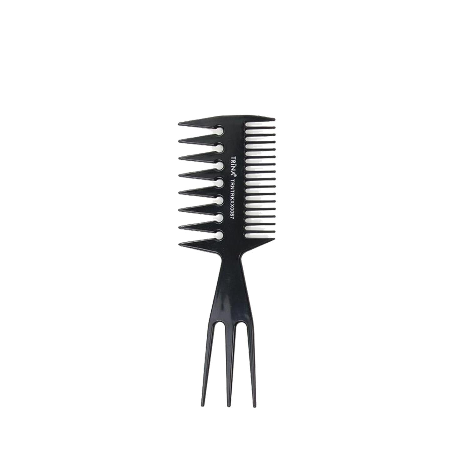 Trina Professional ABS Comb TRNTRKXX0087 - Professional Hair Comb for Styling & Grooming
