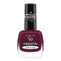 Golden Rose Keratin Nail Polish - Long Lasting Vibrant Color for Fall & Winter - Shade 218