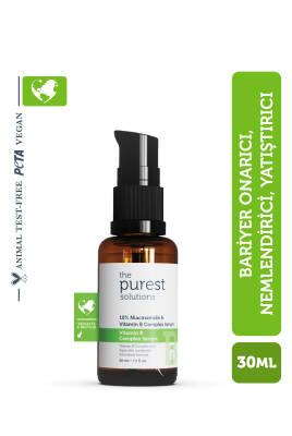 The Purest Solutions Vitamin B Complex Serum - Nourishing Skincare for Healthy, Youthful Skin - Hypoallergenic, Paraben-Free, 1.01 fl oz