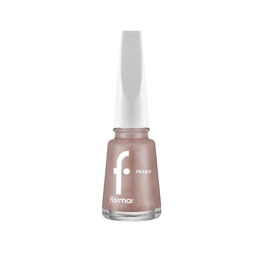 Flormar Pearly Nail Polish #472 Ivory Glow