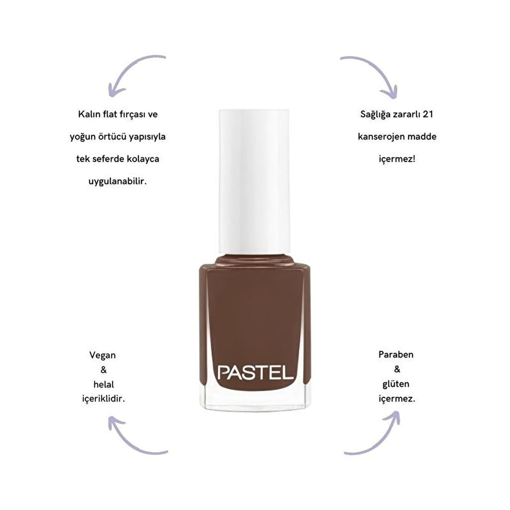 Pastel Nail Polish - Vibrant Pastel Colors, Cruelty-Free & Vegan, 0.44 fl oz