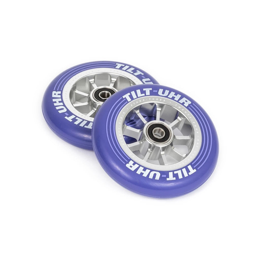 Tilt UHR Wheels 110mm - Violet (Pair) by Skates USA