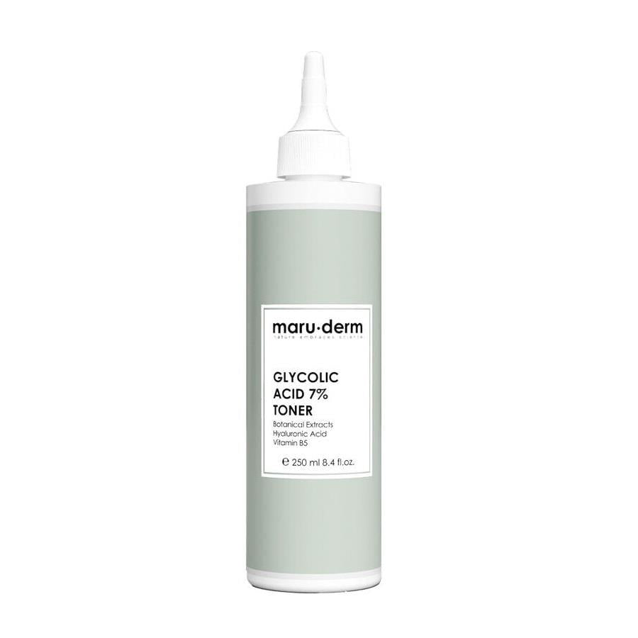 Maruderm Glycolic Acid 7% Toner: Brighten & Even Skin Tone, Reduce Blemishes & Pores for Radiant Skin