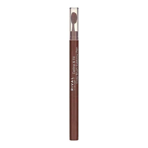 Rival de Loop Eyebrow Pencil - Dual-Ended, Long-Lasting Brow Definition & Fill for Natural Contour
