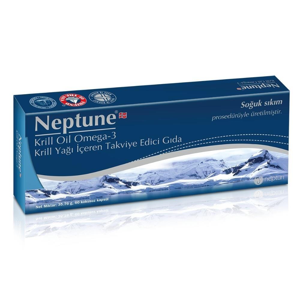 Neptune Krill Oil Omega-3 - 60 Capsules: Superior EPA, DHA, Phospholipids & Astaxanthin for Heart, Brain & Joint Health