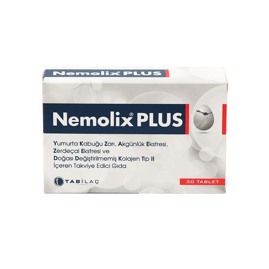Nemolix Plus - Joint Health Supplement with Eggshell Membrane, Boswellia & Curcumin - 30 Tablets