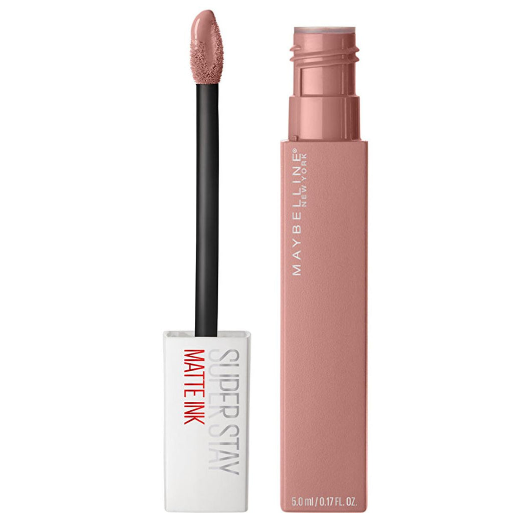 Maybelline Super Stay Matte Ink Liquid Matte Lipstick - 16H Long Lasting, Transfer Resistant Unnude Poet Lip Color
