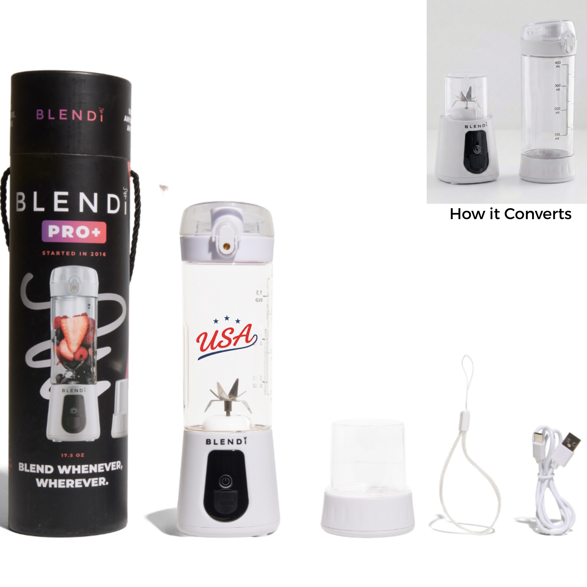 USA Pro+ Ice Crushing Portable Blender – BLENDi, view 13