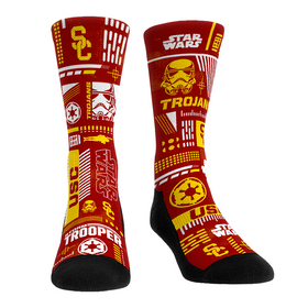 Rock 'Em Socks USC Trojans - Star Wars  - Stormtrooper Pattern