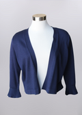 KADOU BOUTIQUE Ruffled Sleeve Knit Bolero — main product shot