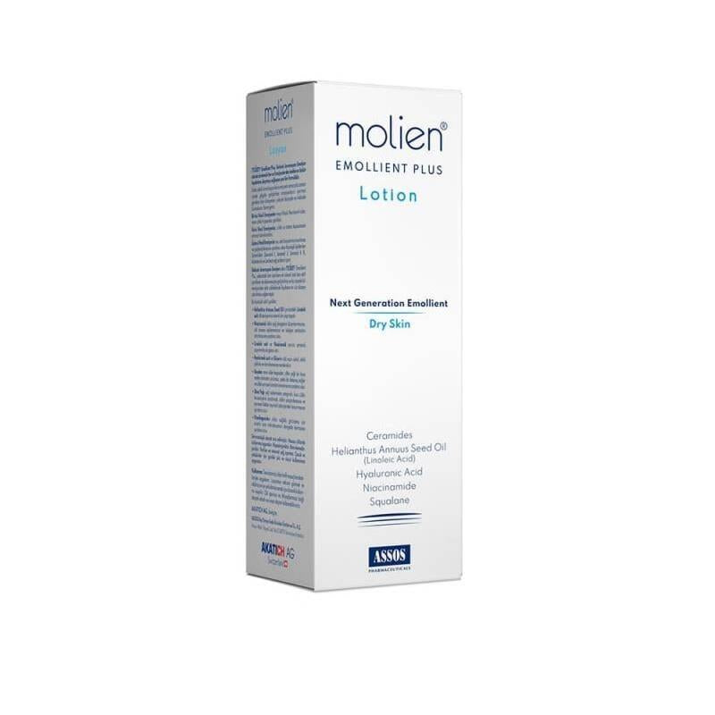 Molien Moisturizing Lotion 100ml - Hydrating Ceramide Skincare for Dry, Sensitive Skin