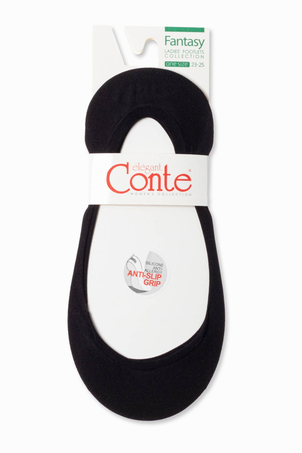 TheRanok.com Invisible Low-Rise Footlets Conte Classic Fantasy 000 — color detail