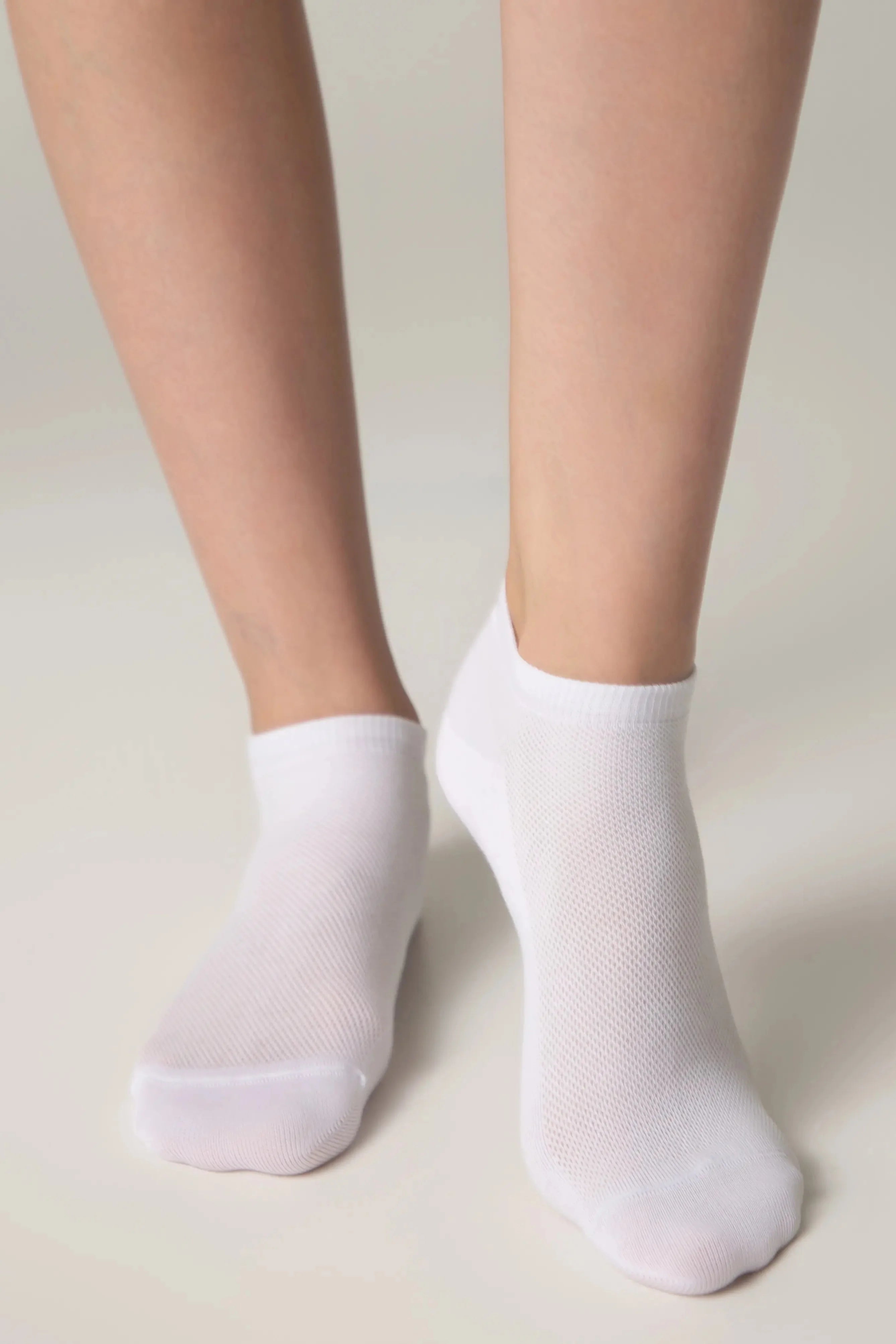 TheRanok.com Cotton Ankle Socks Conte Active - Mesh Pattern 484 — side view