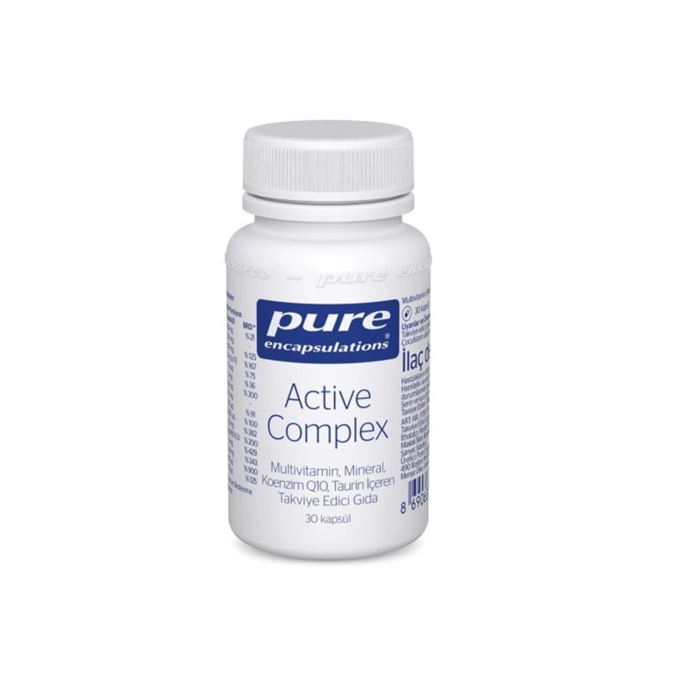 Pure Encapsulations Pure Active Complex 30 Capsules - Vegan, Gluten-Free Multivitamin
