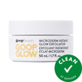 GOOPGLOW Microderm Instant Glow Exfoliating Mask for Smoother, Glowing Skin - Vegan, Cruelty-Free, Chemical Exfoliation
