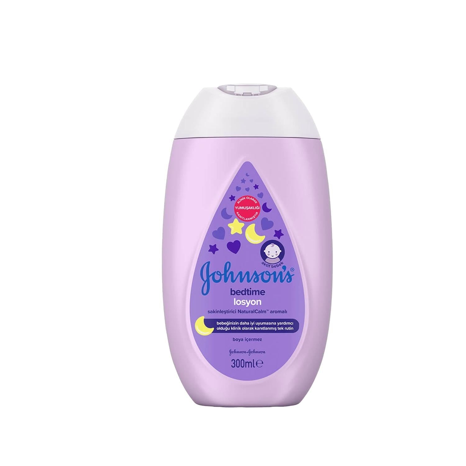 Johnson's Baby Bedtime Lotion 300ml - Gentle Moisturizer for Baby's Sensitive Skin
