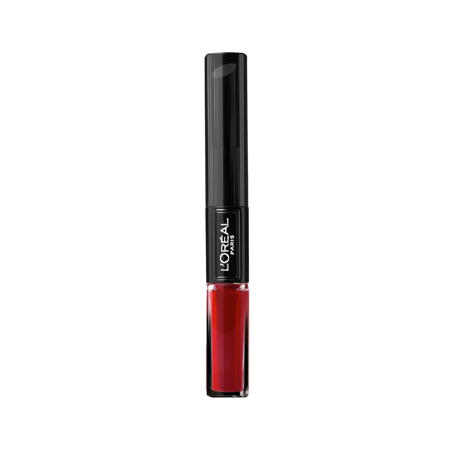 Loreal Paris Infaillible 24H Long-Lasting Red Lipstick - 506 Red Infaillible Shade, Durable Makeup for Lips