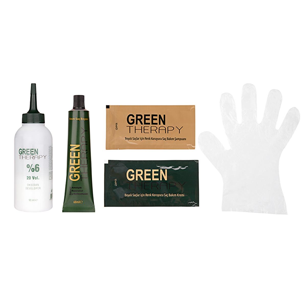 Green Therapy Ammonia-Free Argan Oil Hair Dye for Nourishing Color - Natural Hair Care