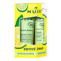 Nuxe Sweet Lemon Hand Cream & Lip Balm Set: Moisturizing Hand & Lip Care with Refreshing Lemon Scent