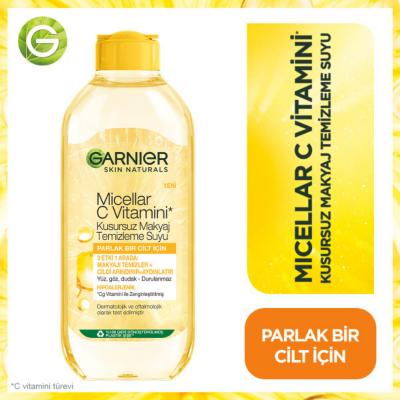 Garnier Micellar Water with Vitamin C - 13.53 fl oz Gentle Makeup Remover & Cleansing Water