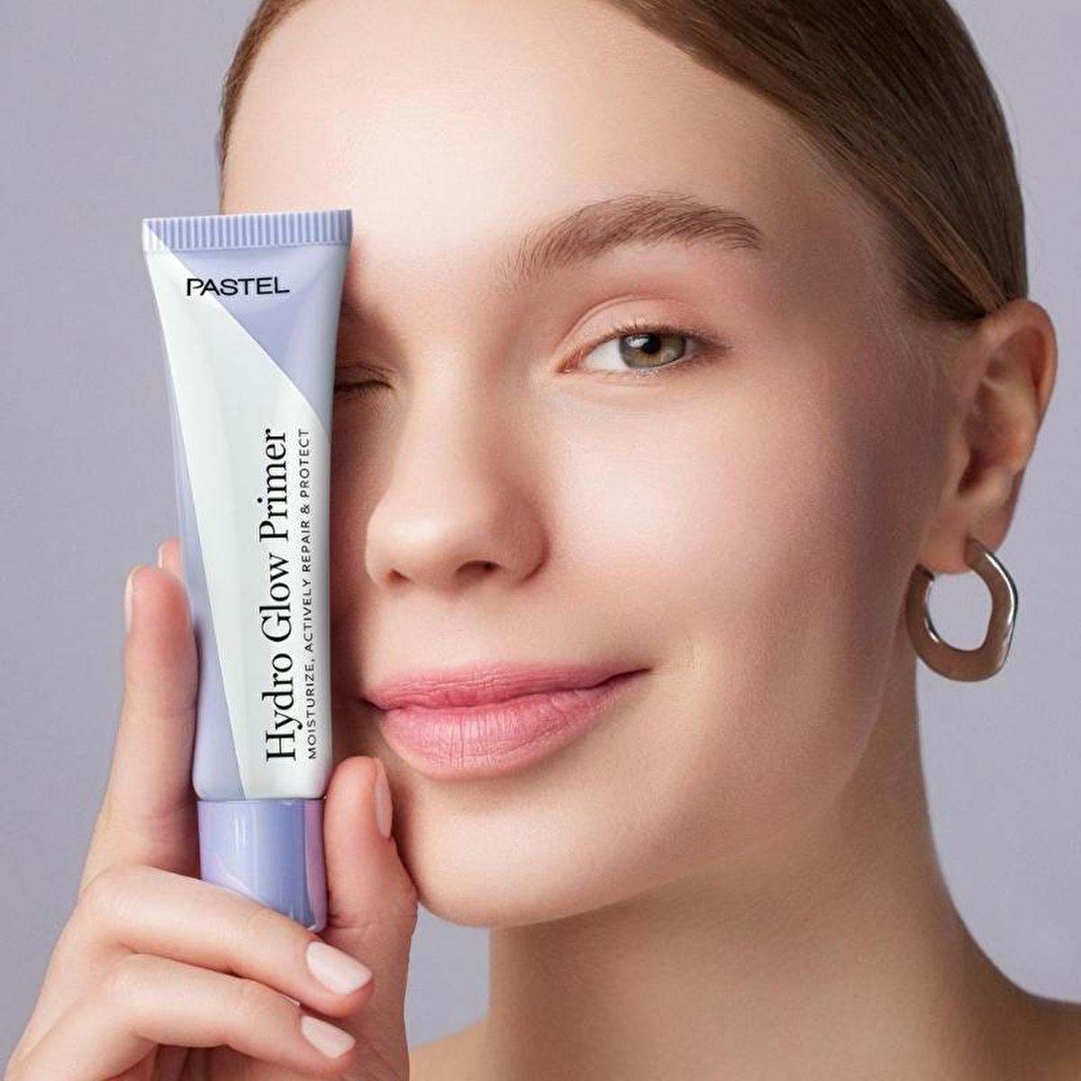 Pastel Hydro Glow Primer - Vegan Makeup Primer with Green Tea Extract, Cruelty-Free, Paraben-Free, 1.01 fl oz