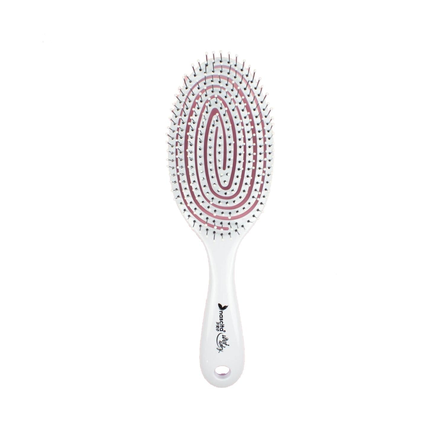 Nascita Pro Wet Dry 3D Fleksi Hair Brush - Detangling & Styling for All Hair Types