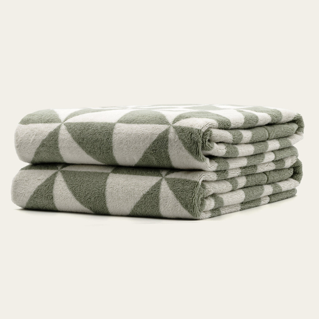 Italic Umbra Towels — fabric or material detail