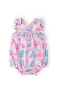 Mila & Rose ® Under the Sea Ruffle Cross Back Romper — main product shot