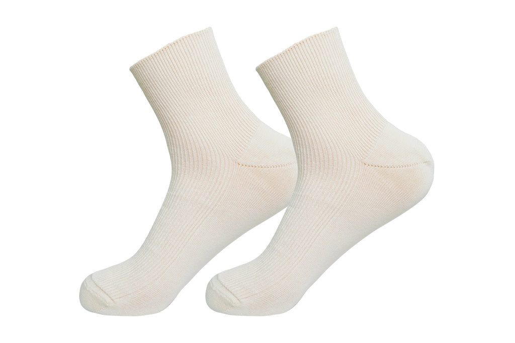tittimitti tittimitti® 100% Organic Combed Cotton Luxury Men's Socks. 1 Pair. Made in Italy. — detail close-up