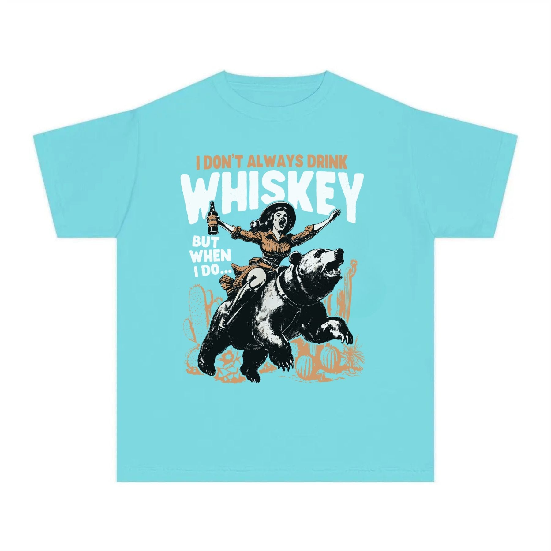 Pasimax Unhinged Whiskey Graphic Tee — main product shot