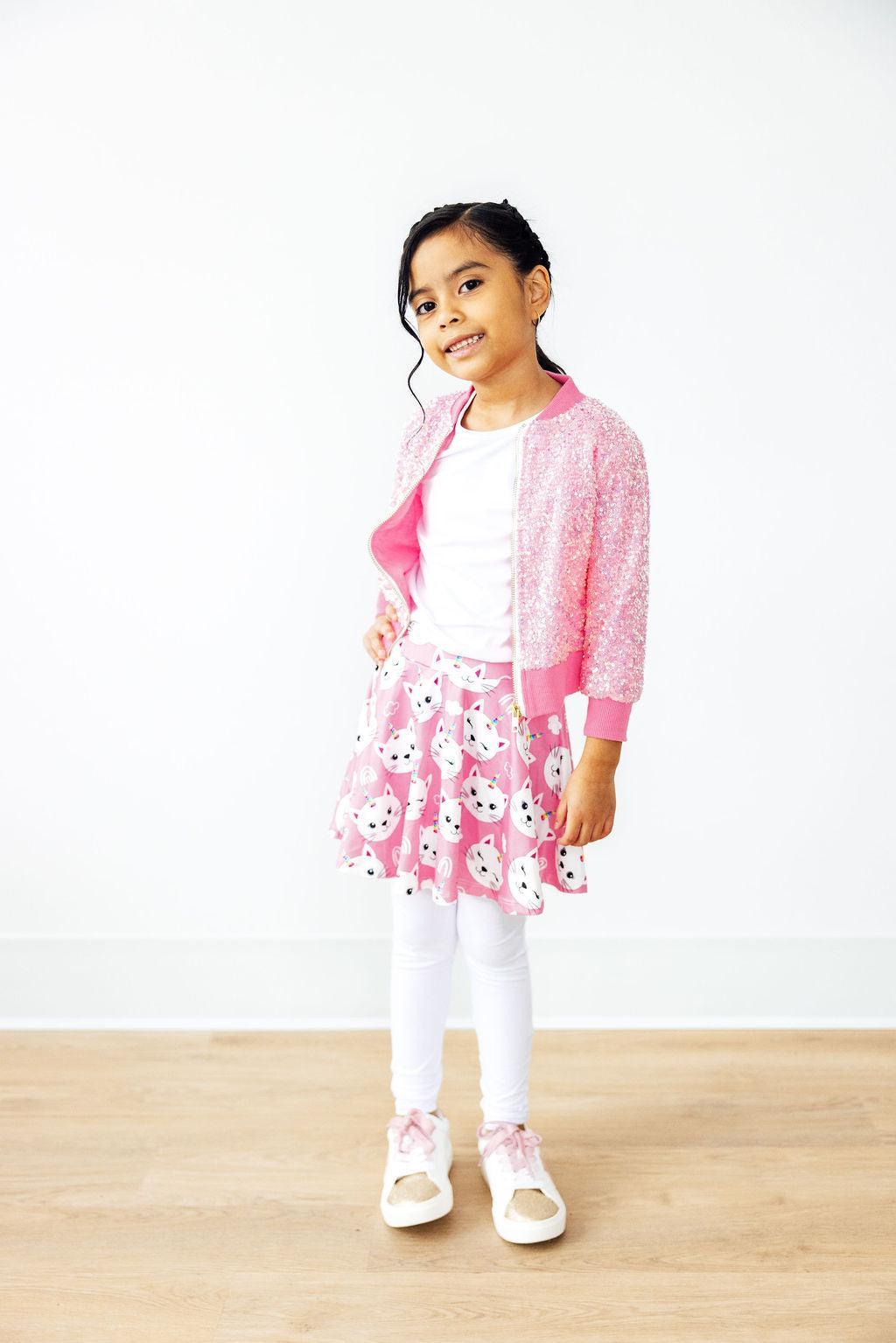 Mila & Rose ® Unicorn Kitties Twirl Skegging — back view