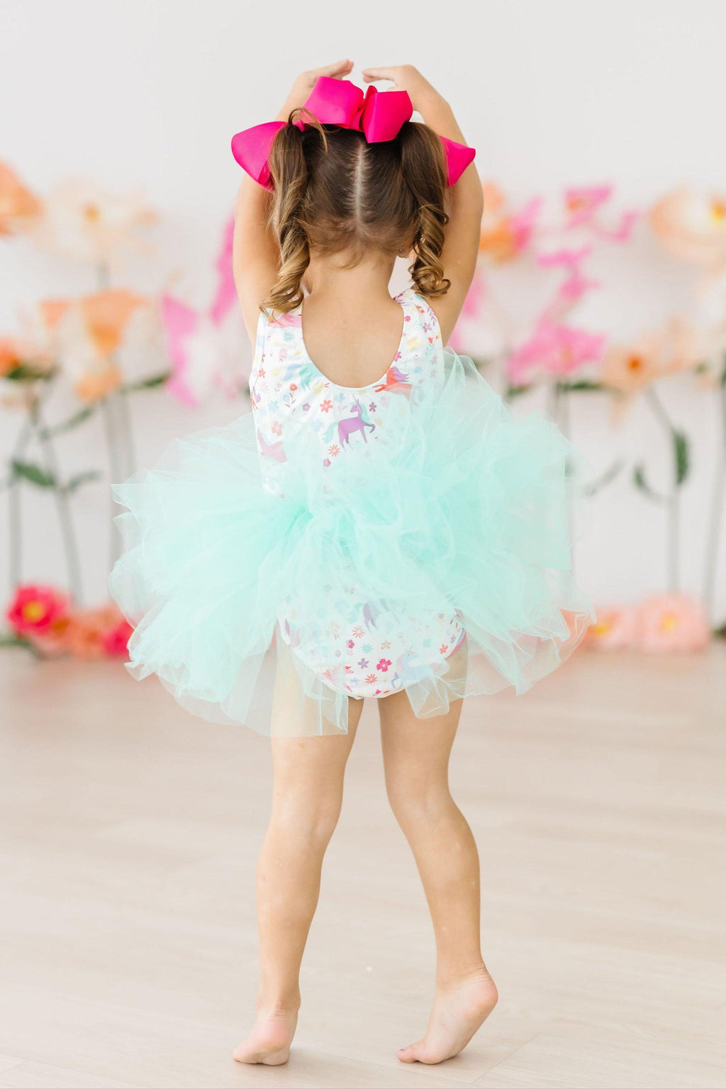 Mila & Rose ® Unicorn Wish Tank Tutu Leotard — side view