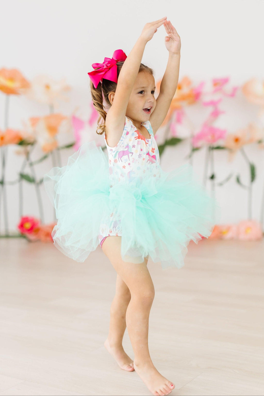 Mila & Rose ® Unicorn Wish Tank Tutu Leotard — back view