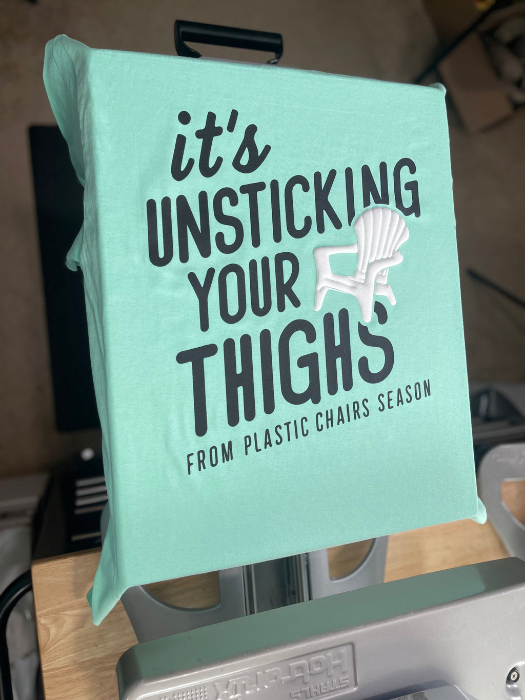 Luckless Outfitters Unsticking Season Tee — alternative angle
