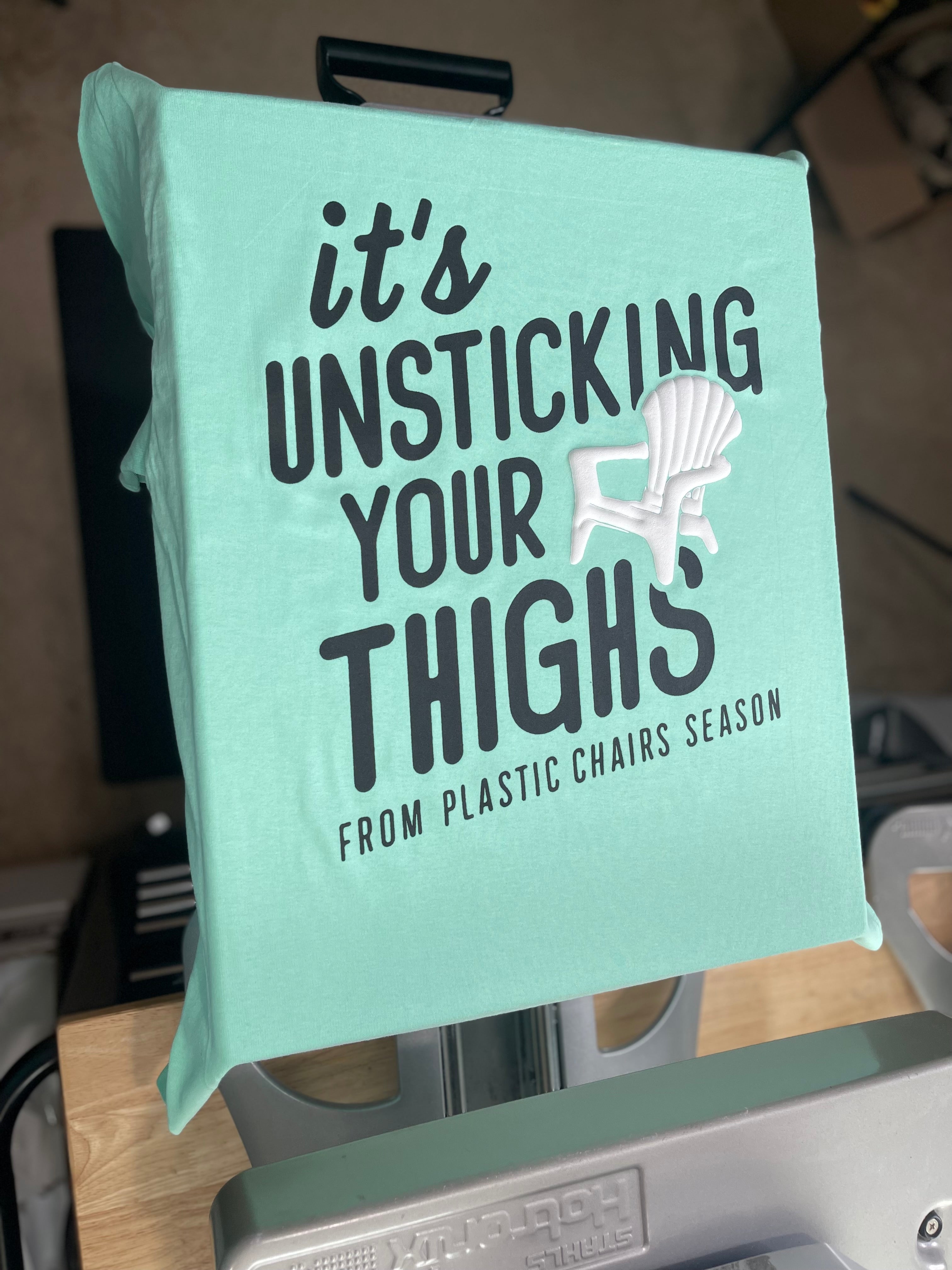 Luckless Outfitters Unsticking Season Tee — alternative angle