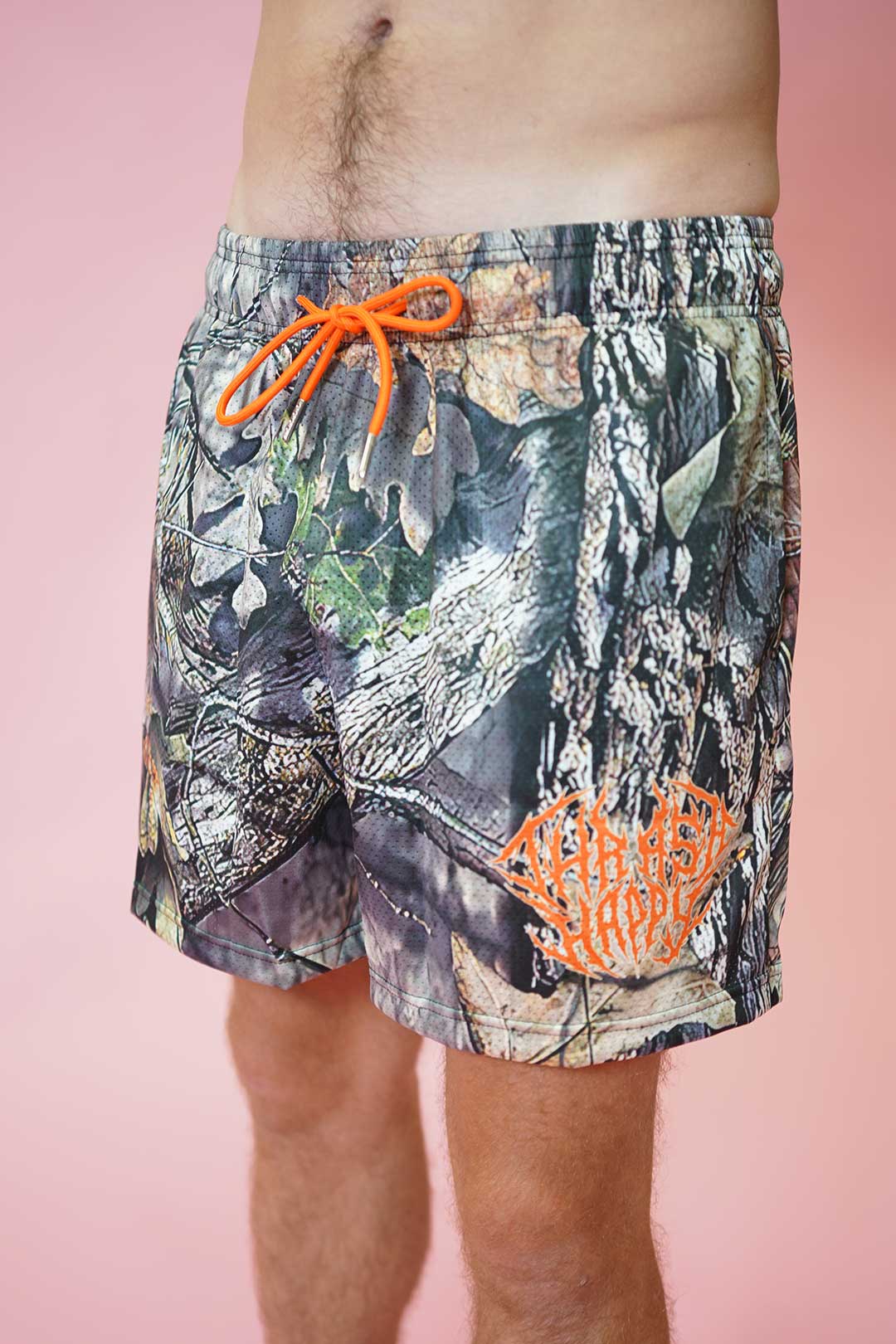 Thrash Happy Incognito Training Mesh Shorts — lifestyle context