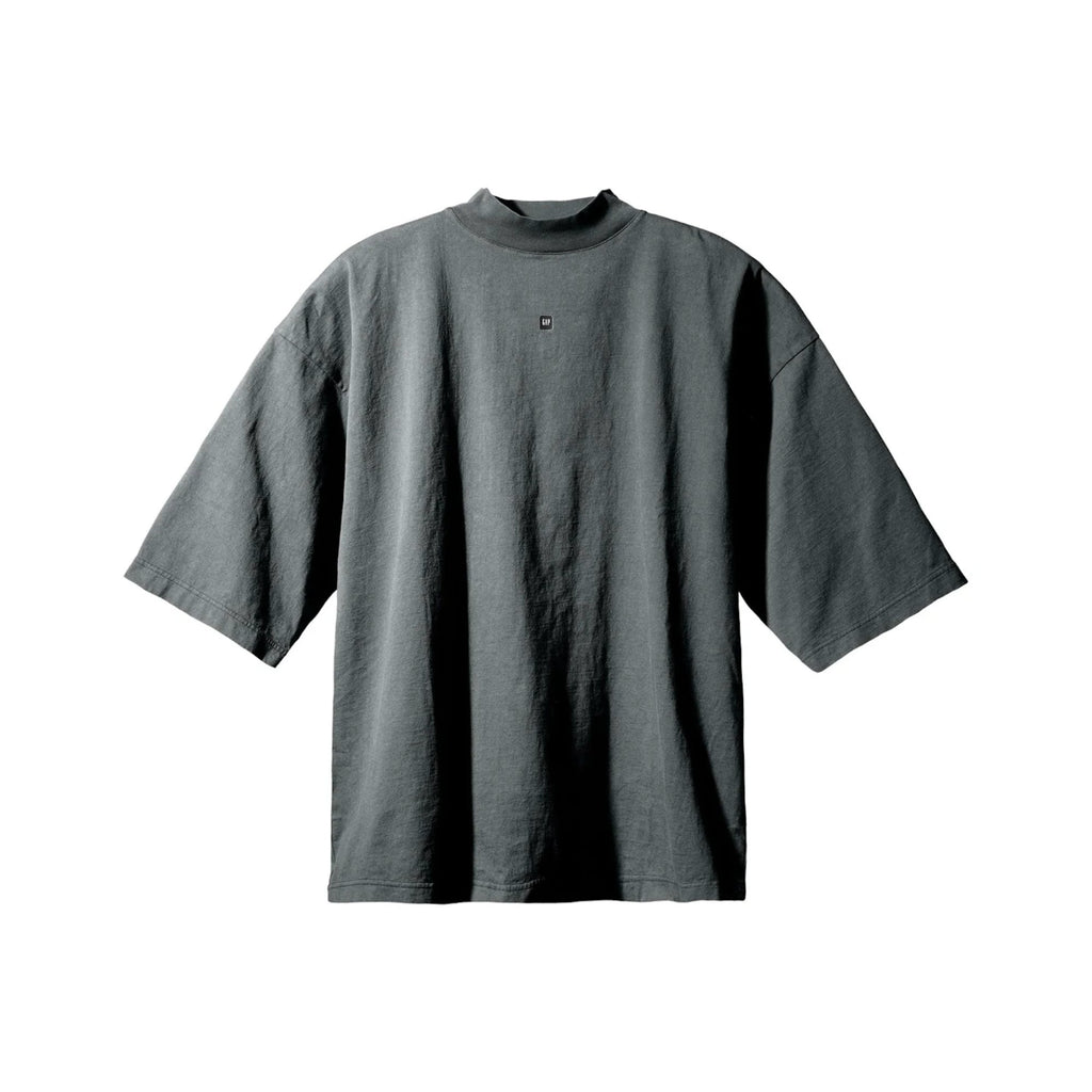 Phantom Marketplace Yeezy Gap Engineered by Balenciaga Logo 3/4 Sleeve Tee - Dark Green — main product shot