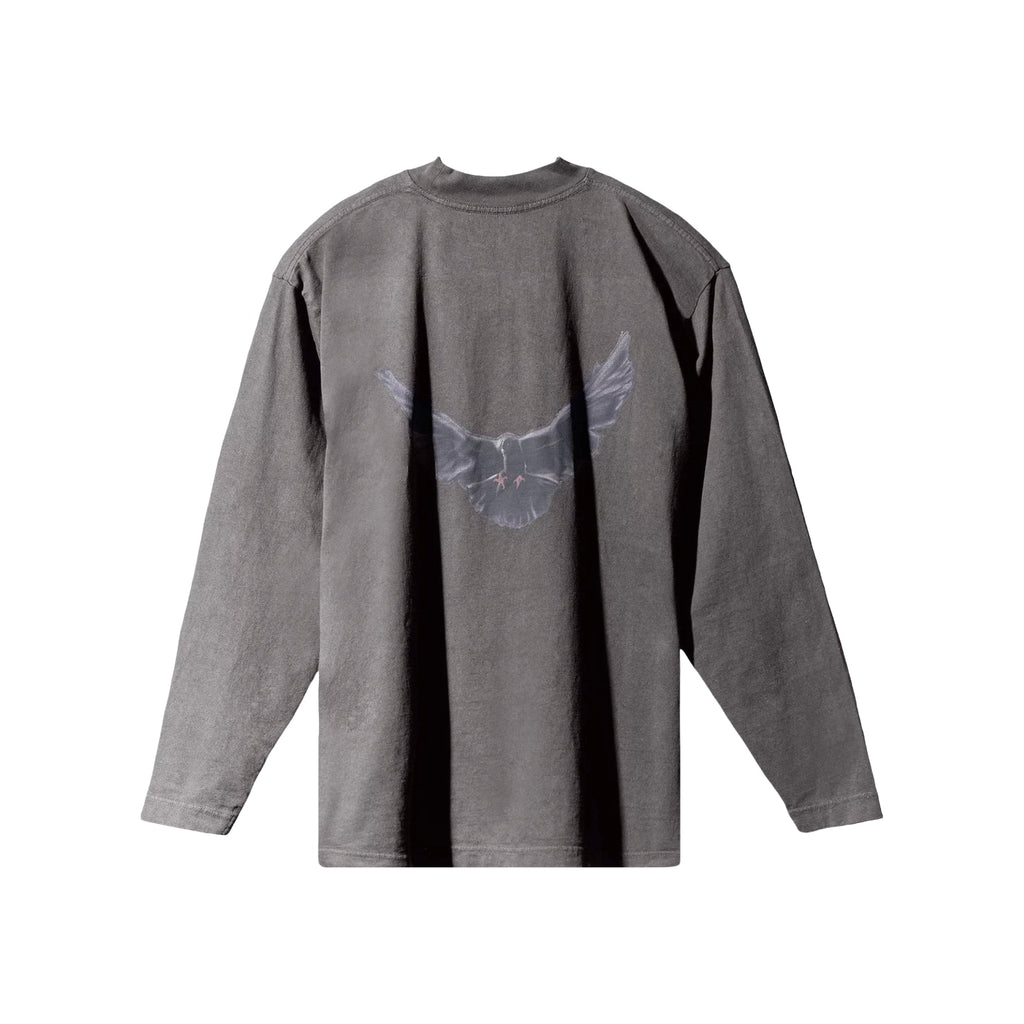 Yeezy Gap Engineered by Balenciaga Dove Long-Sleeve Tee - Dark Grey