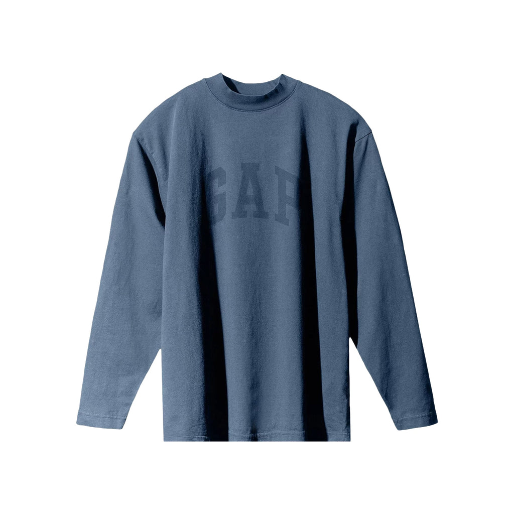 Yeezy Gap Engineered by Balenciaga Dove Long-Sleeve Tee - Dark Blue