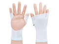 PalmFree™SunWear PalmFree™ Sun Gloves - White - UPF 50+ — main product shot