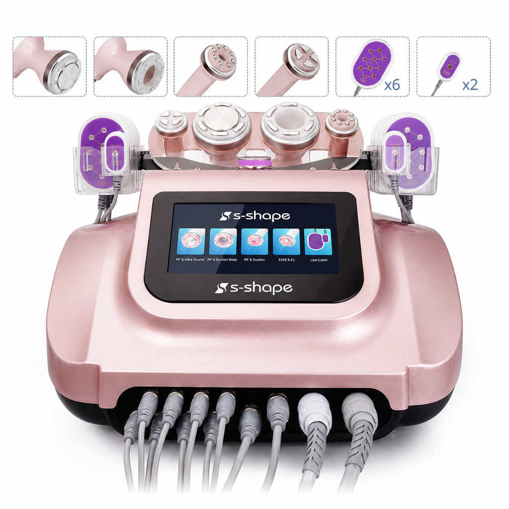 Shape Tactics S-Shape 6-in-1 30K Cavitation RF & Lipo Laser System – Cavitation Machines
