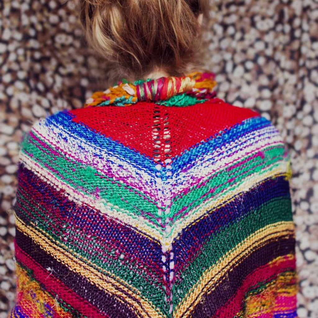 Darn Good Yarn Darn Good Yarn Moment of Zen Shawl Kit — main product shot